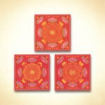 四方九色九转莲花纸系列