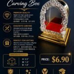 透明迷你佛像座