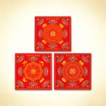 四方九色九转莲花纸系列 Four-Sided Nine-Color Nine-Turn Lotus Joss Paper Series